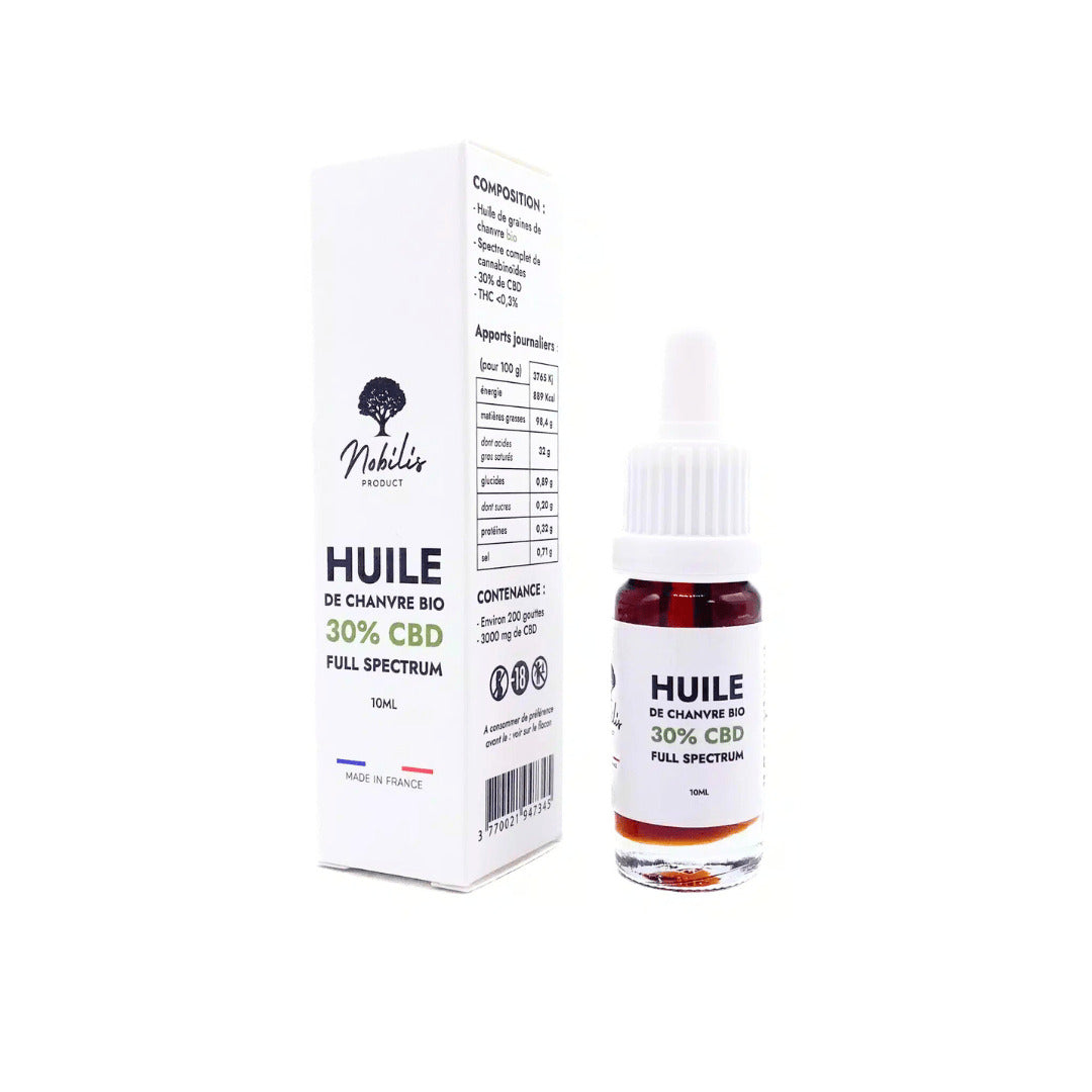 Huile CBD 30% Full Spectrum - Nobilis - DYNAMITE CBD
