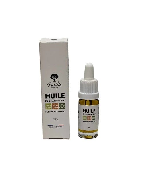 Huile 10% CBD + 10% CBN + 10% CBG Nobilis - 10ml - DYNAMITE CBD