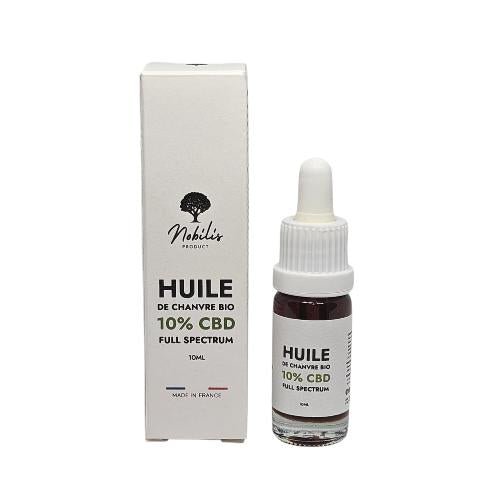 Huile CBD 10% Full Spectrum - Nobilis - DYNAMITE CBD